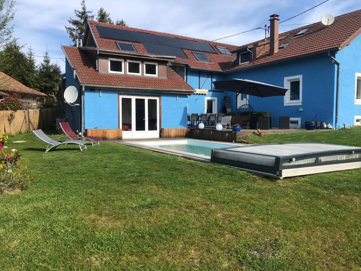La maison bleue Altenbach Extérieur photo