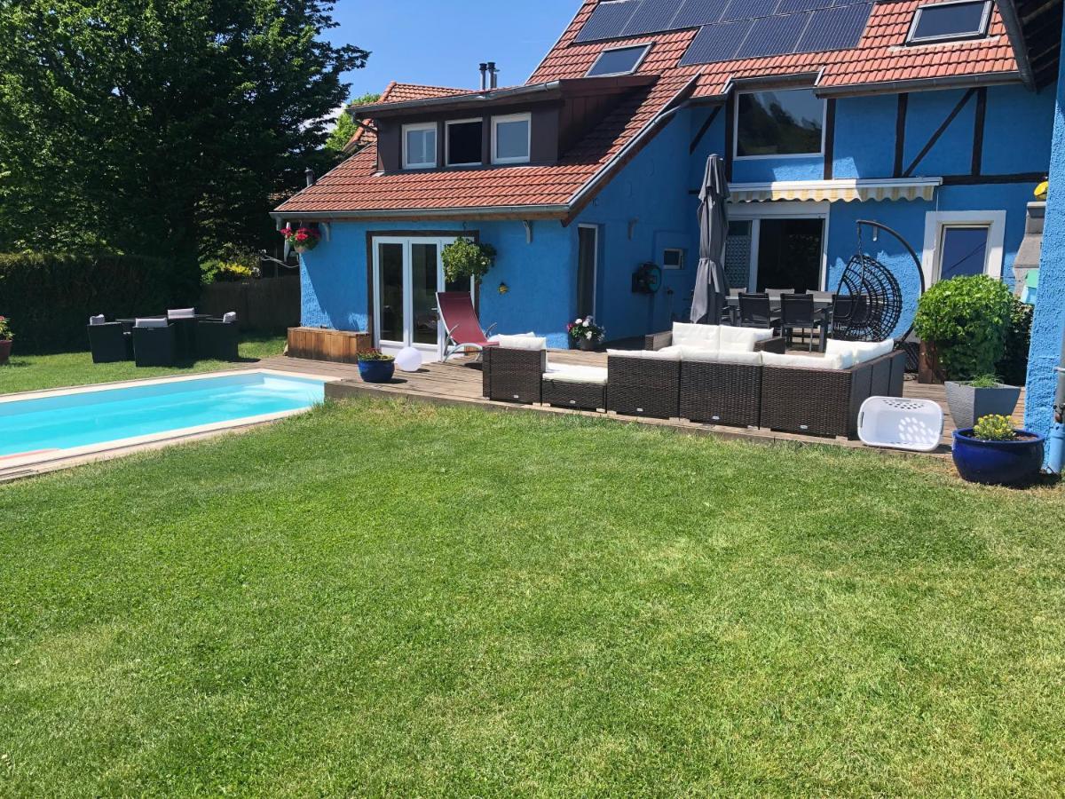 La maison bleue Altenbach Extérieur photo